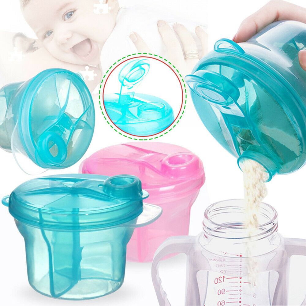 Baby Food Glass - 3 Doses Formula Container of Baby