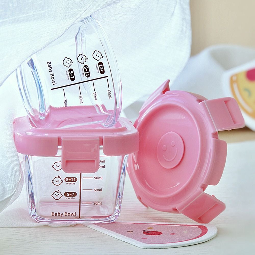 Baby Food Glass - 170ml Frozen Baby Food Glass Cup