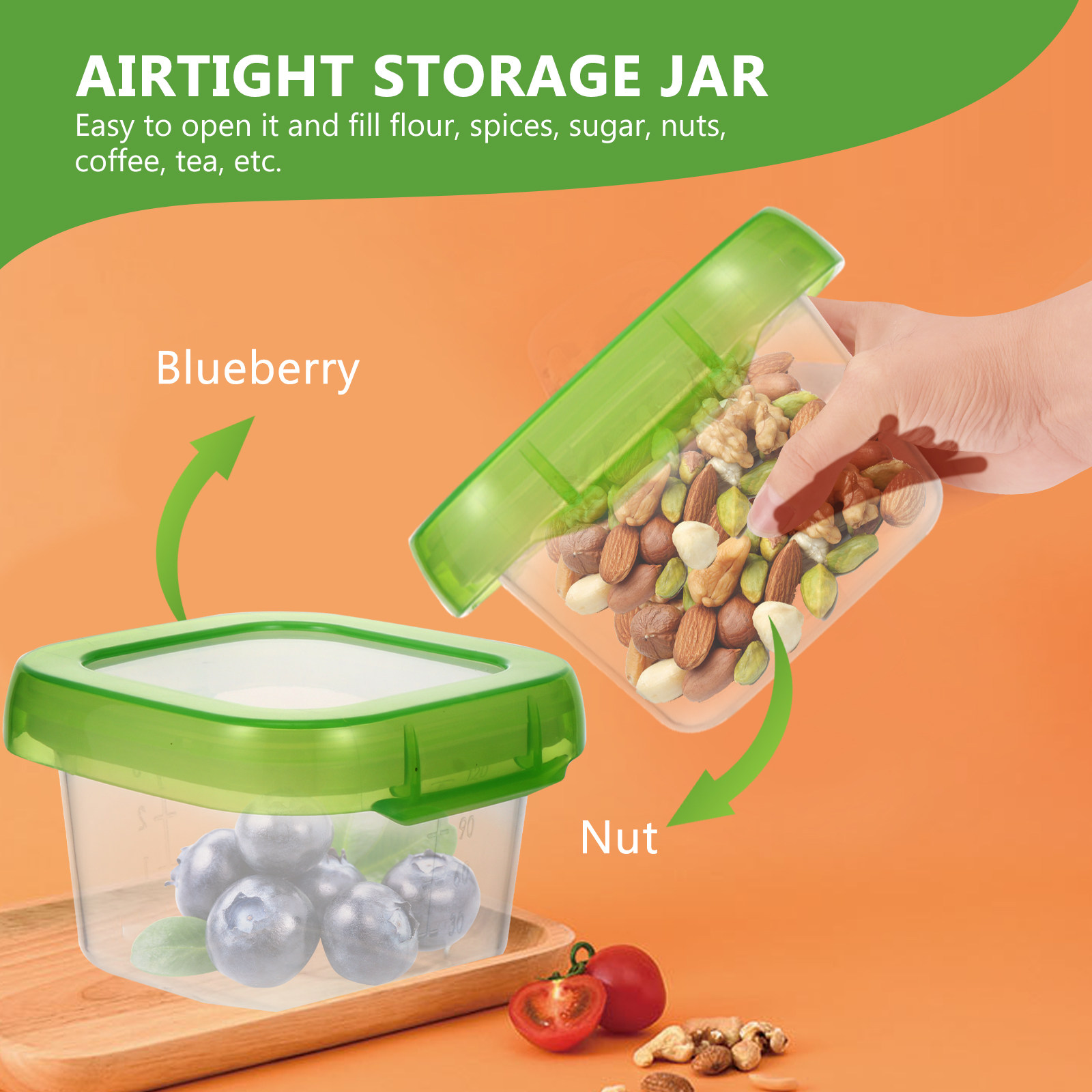 Baby Food Set - 4Pcs Baby Food Storage Box Set