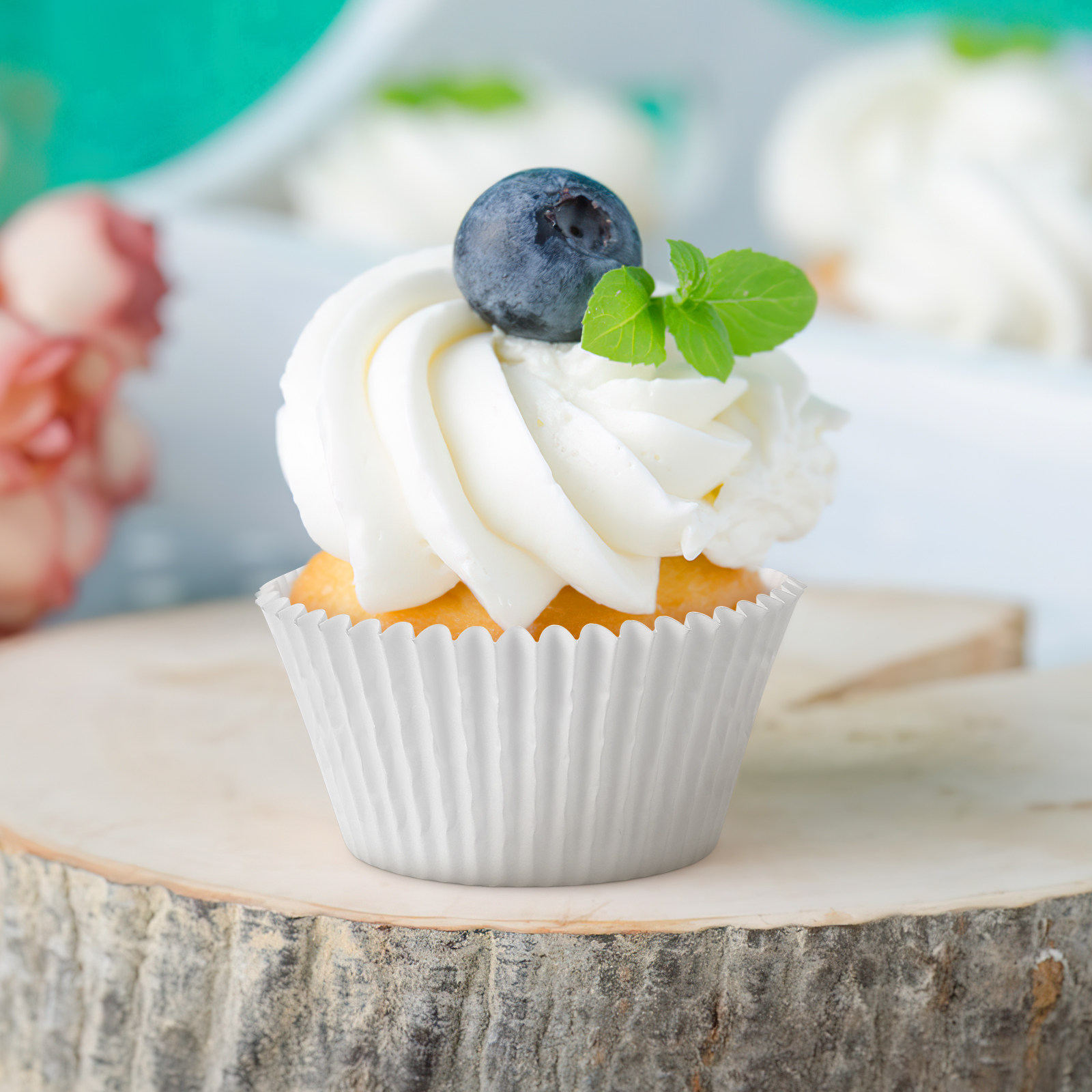 100Pcs Elegant Cupcake Liners  - Baby Food Restaurant recensie en prijs