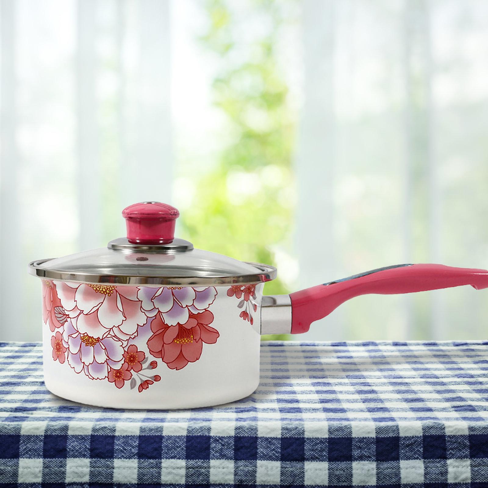 Enamel Milk Pot Multifunction  - Baby Food Restaurant recensie en prijs