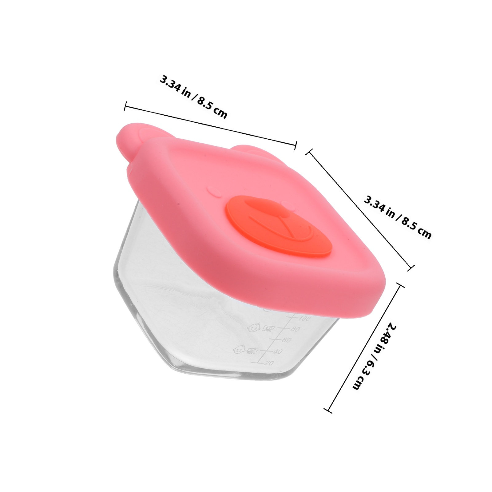 Baby Scale Food Bowl 140Ml Lid - Baby Food Glass recensie en prijs