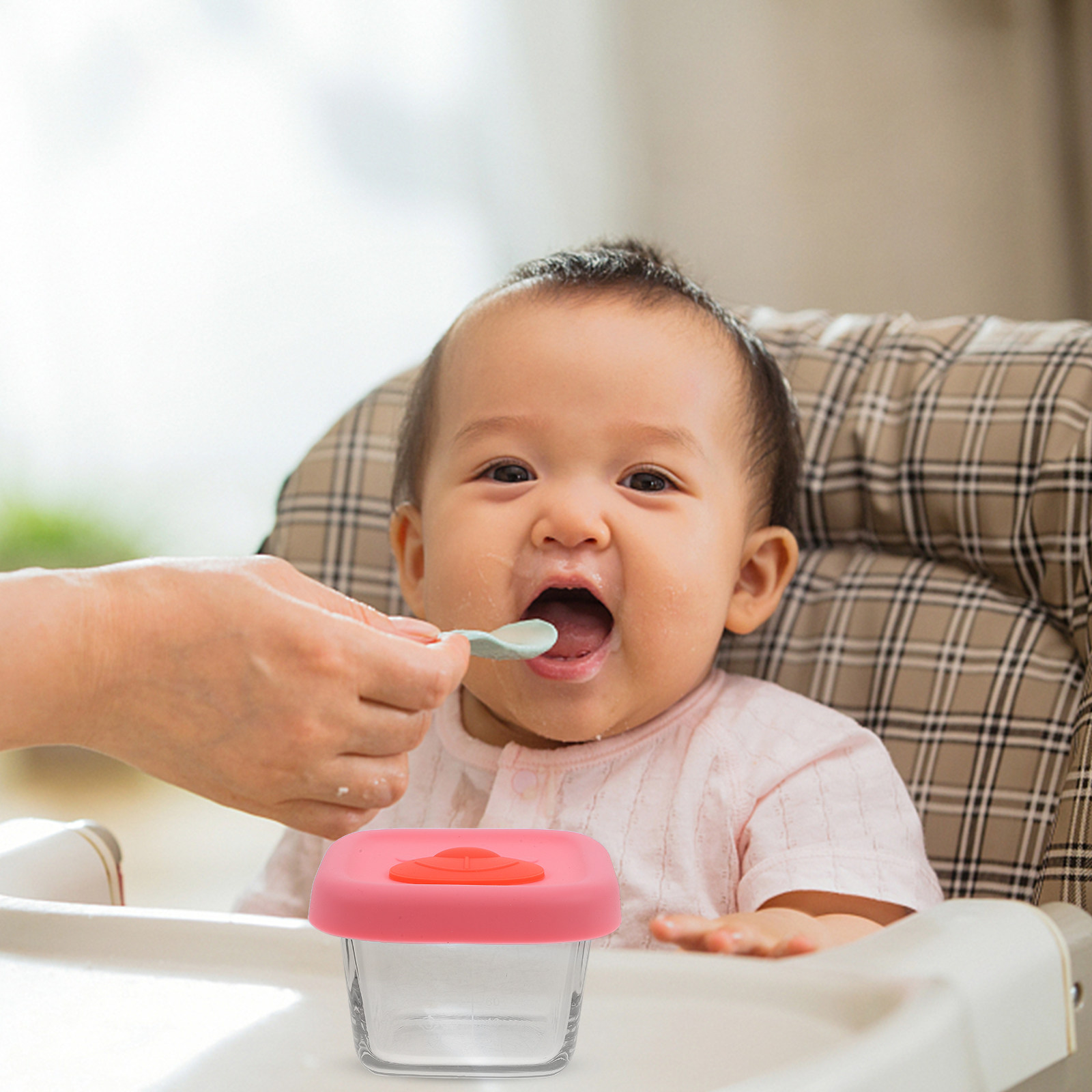 Baby Scale Food Bowl 140Ml Lid - Baby Food Glass recensie en prijs