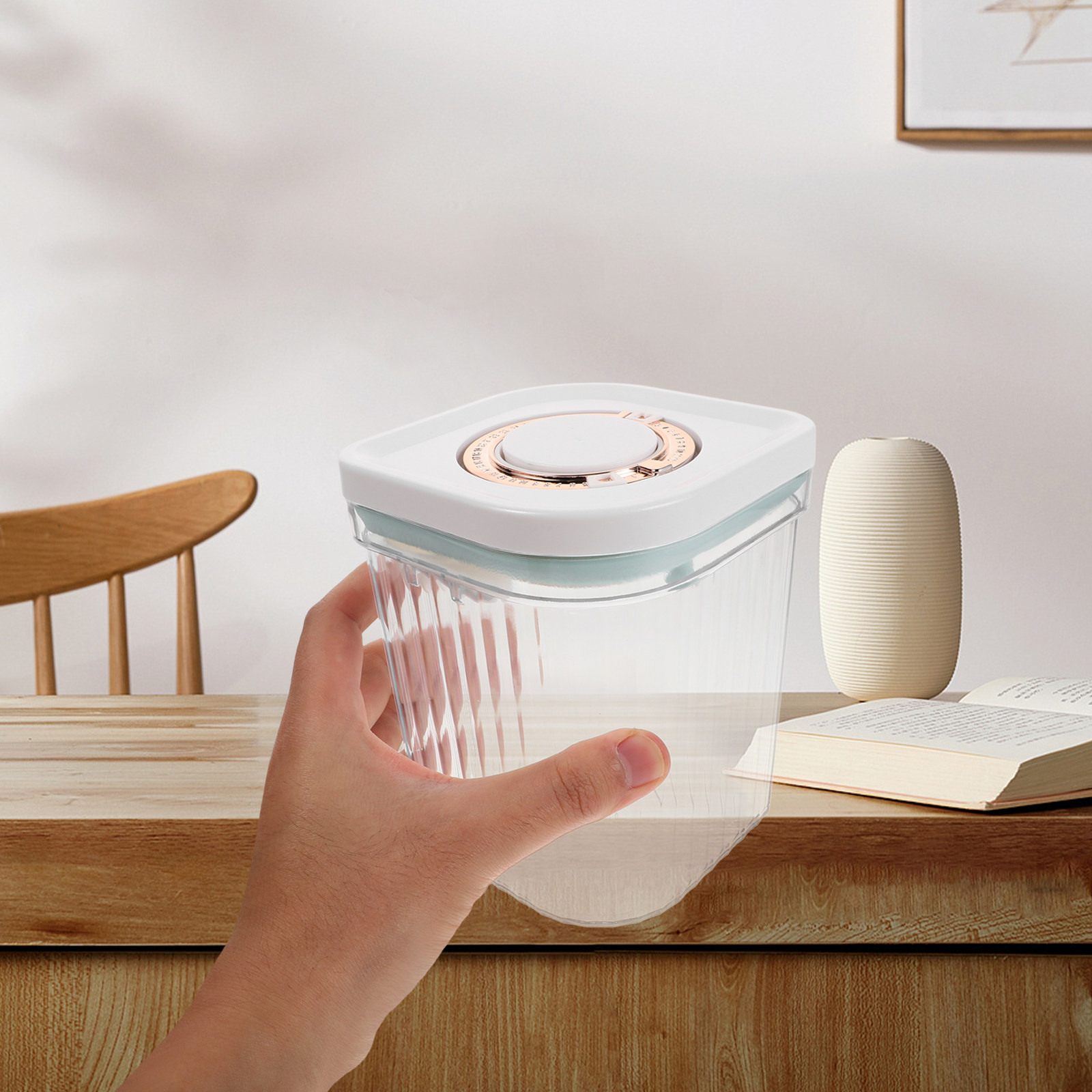 Large Capacity Square Press Pl - Baby Food Jar recensie en prijs