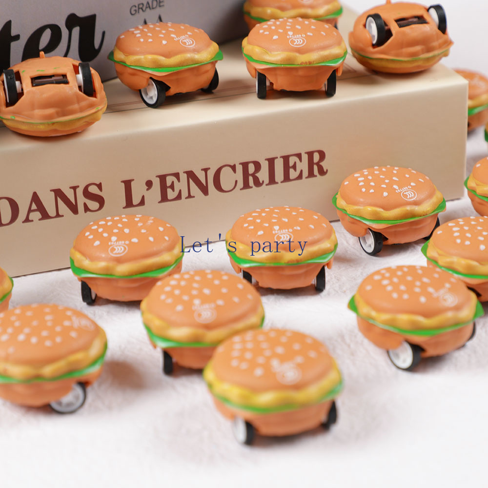 15Pcs Mini Cute 3D Burger Pull - Baby Food Product recensie en prijs