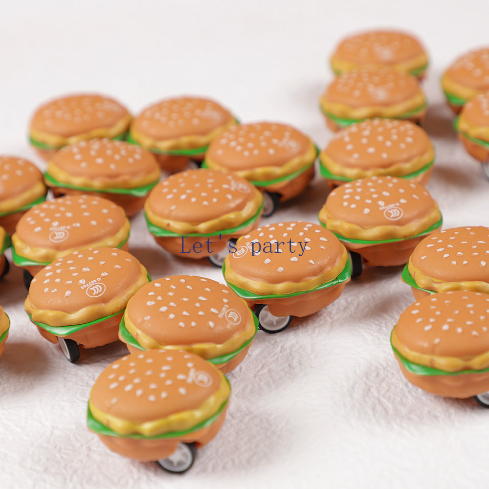 15Pcs Mini Cute 3D Burger Pull - Baby Food Product recensie en prijs