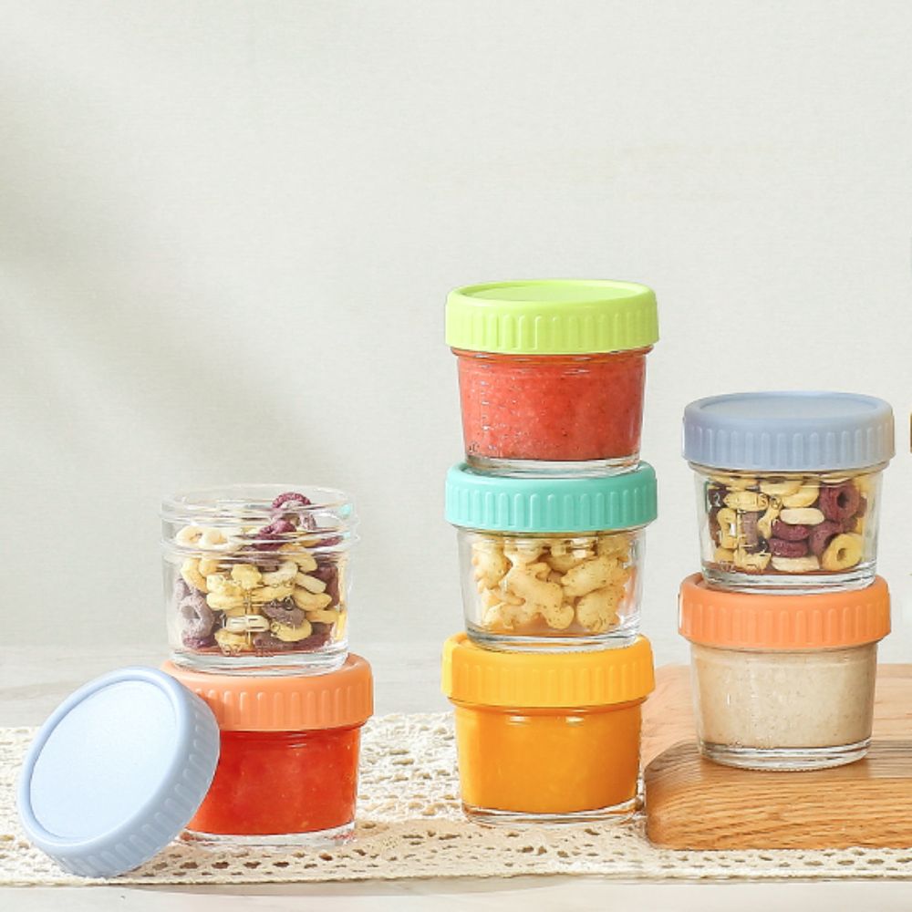 6pcs Mason Jar Glass Baby Food - Baby Food Glass recensie en prijs