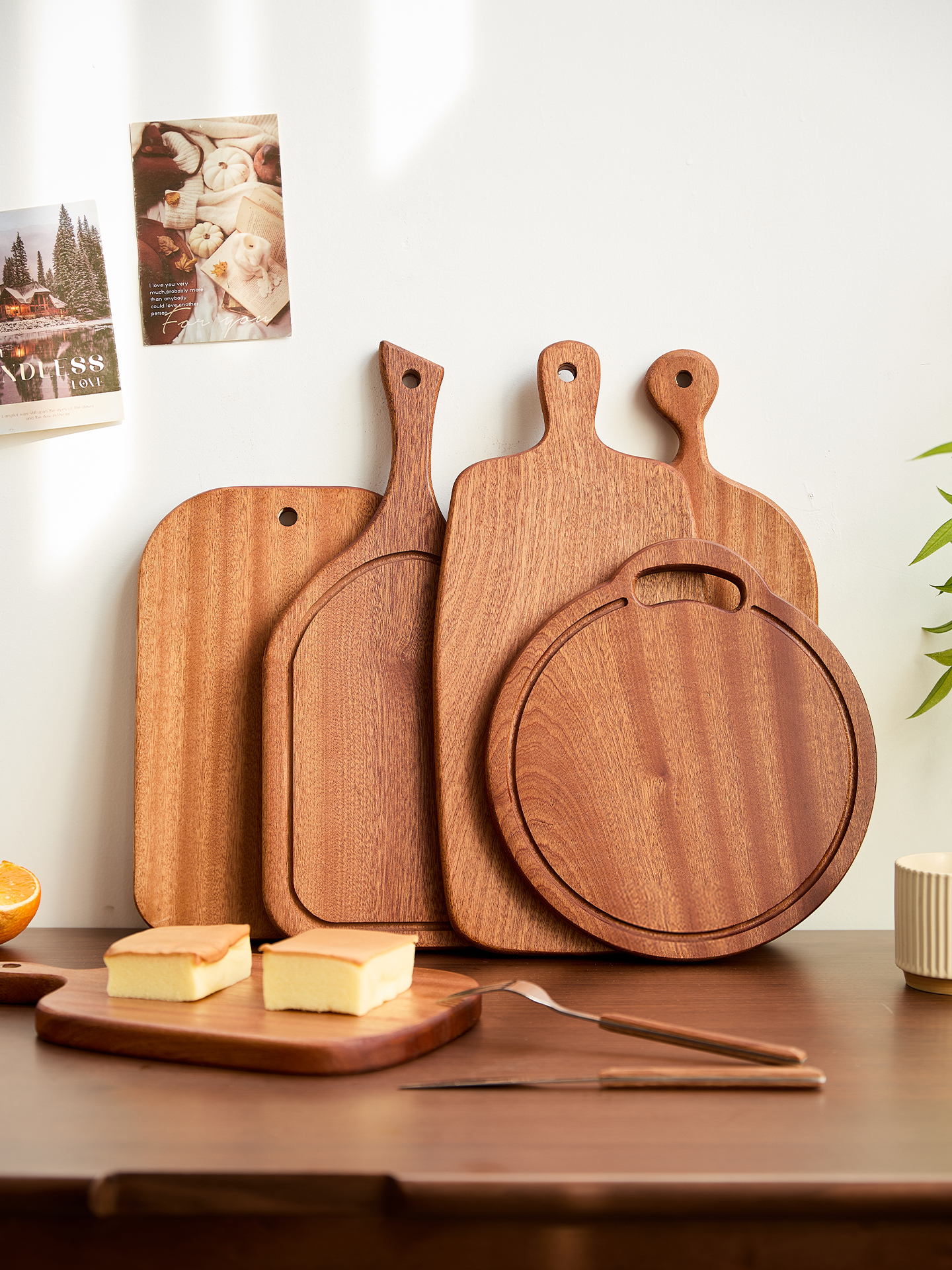  Wood Cutting Board Uptown Tea - Baby Food Restaurant recensie en prijs