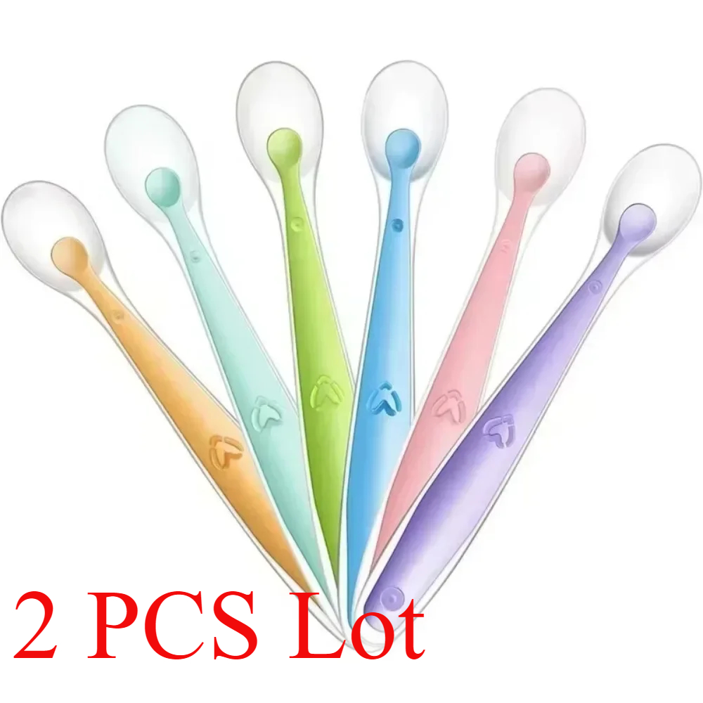 2/1pcs Silicone Spoon for Baby - Baby Food Lunch recensie en prijs