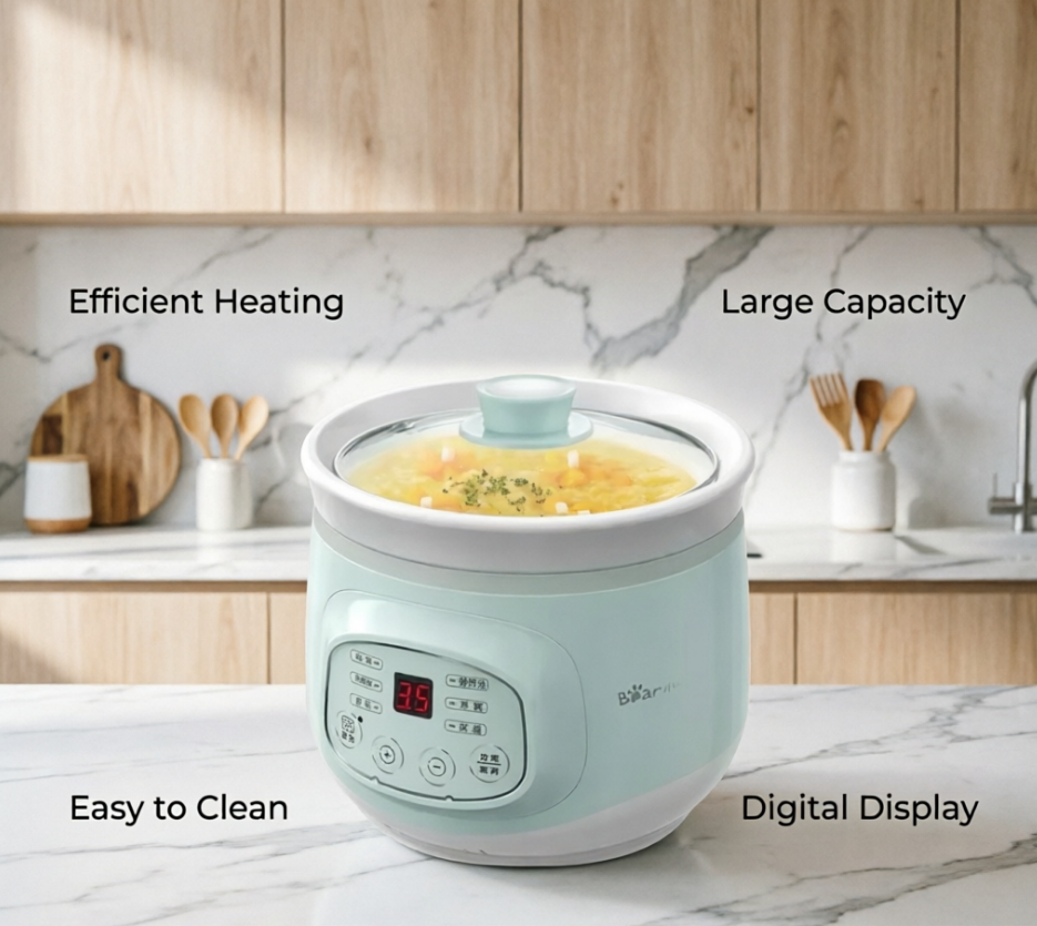 Bear Brand Mini Ceramic Stew P - Baby Food Brand recensie en prijs