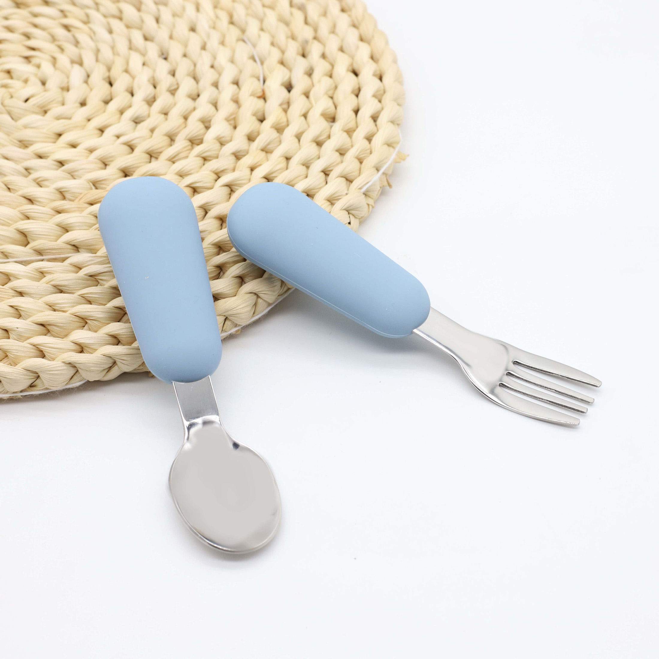 Silicone stainless steel spoon - Baby Food Lunch recensie en prijs