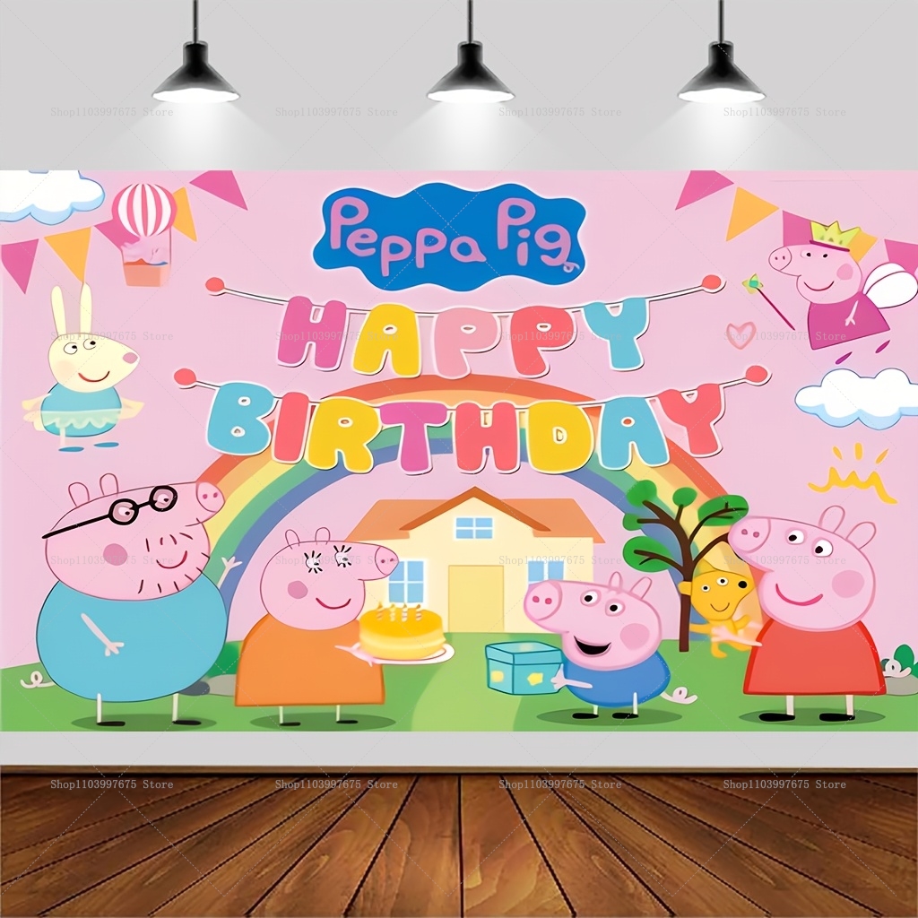 Custom Name Cartoon Peppa Pig  - Baby Food Plan recensie en prijs