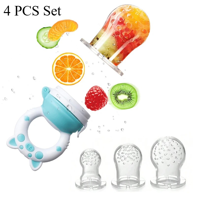 4pcs/set Silicone Fruit & Vege - Baby Food Product recensie en prijs