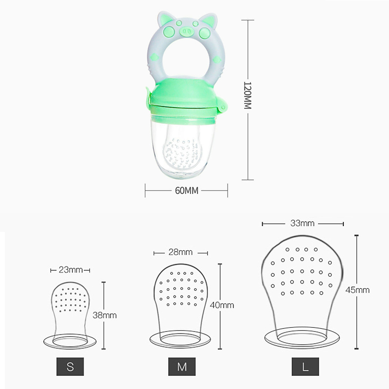 4pcs/set Silicone Fruit & Vege - Baby Food Product recensie en prijs