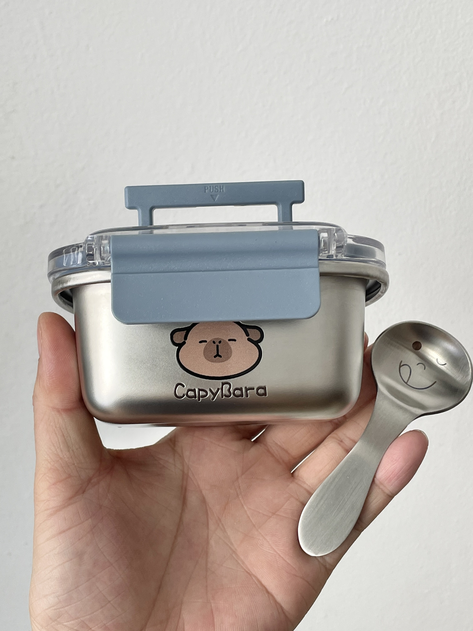 Cute Cartoon Stainless Steel 3 - Baby Food Yogurt recensie en prijs