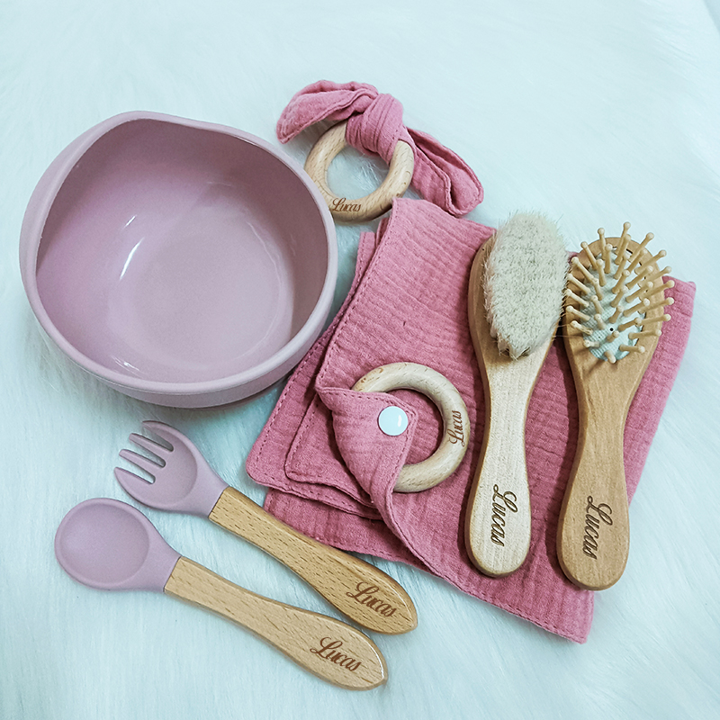 7PCS/Set Personalized Name Bab - Baby Food Set recensie en prijs