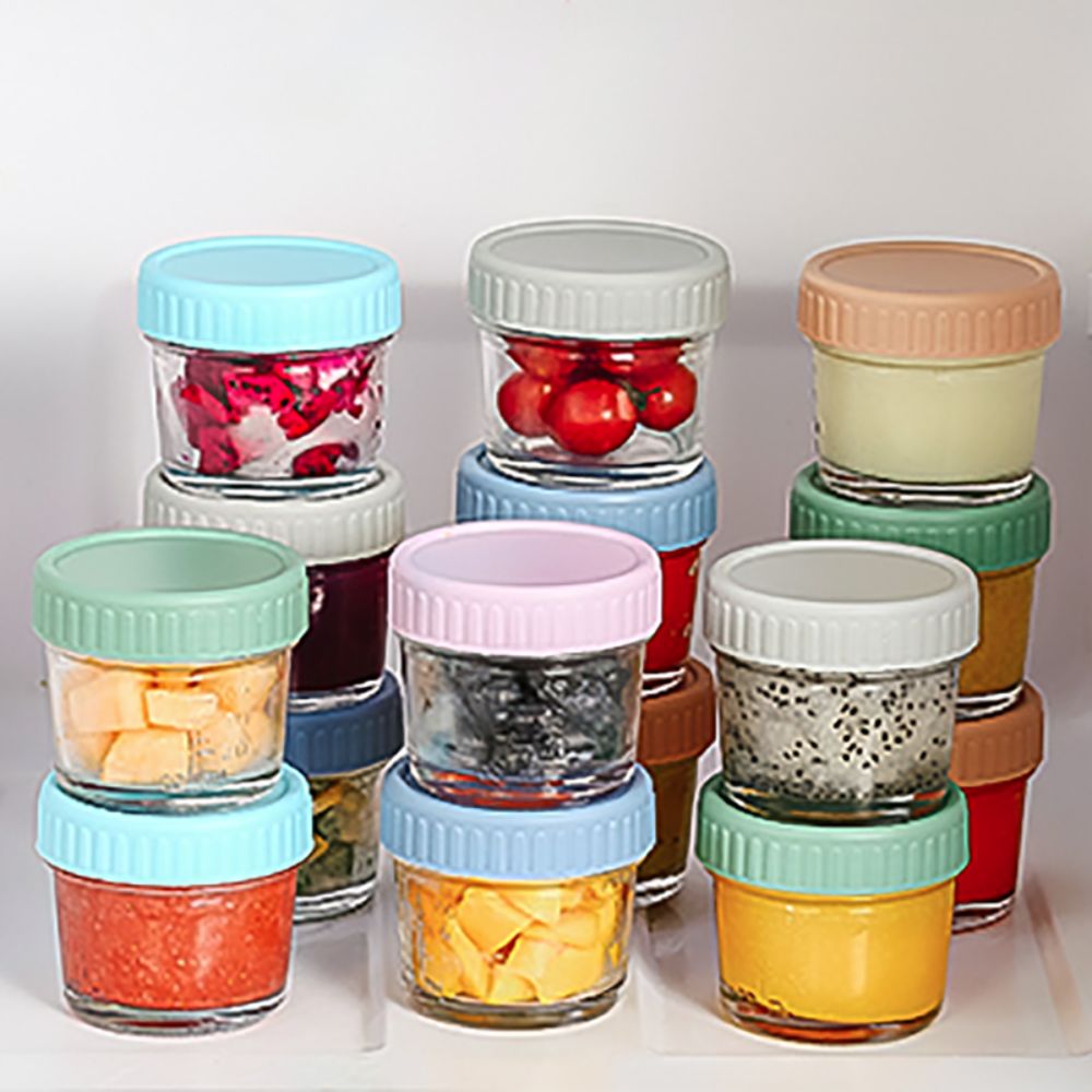 6pcs Glass Baby Food Jar Reusa - Baby Food Glass recensie en prijs