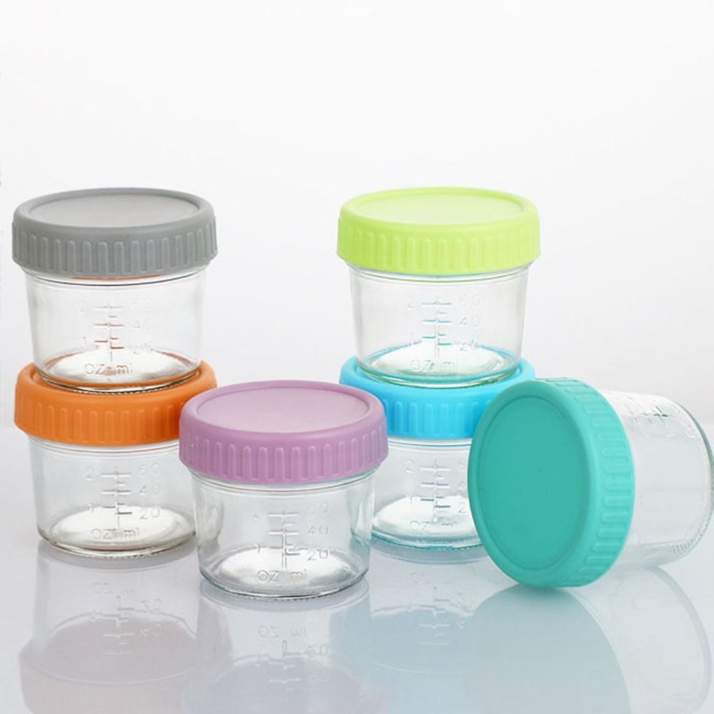 6pcs Glass Baby Food Jar Reusa - Baby Food Glass recensie en prijs