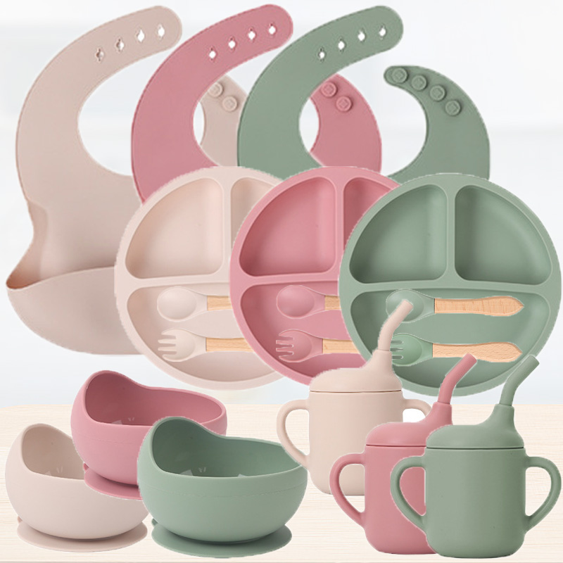Children's silicone tableware  - Baby Food Set recensie en prijs