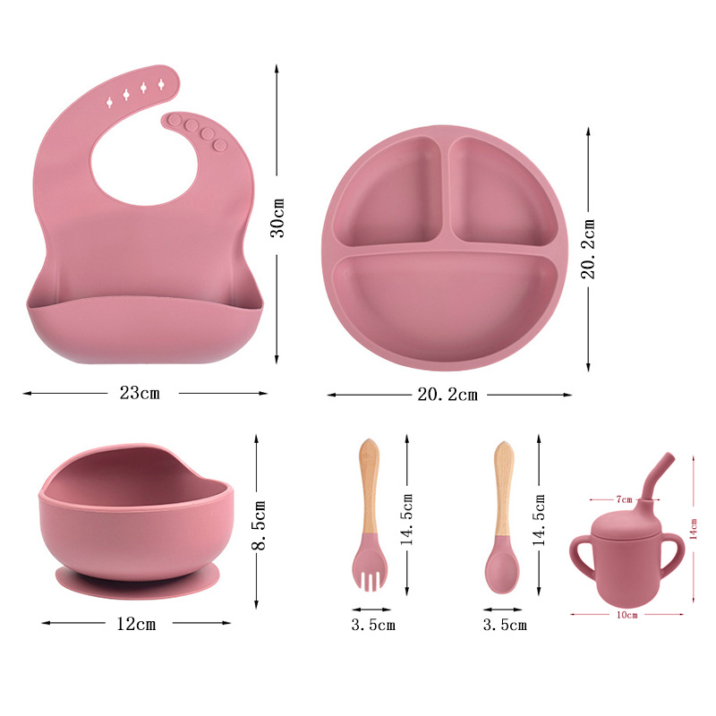Children's silicone tableware  - Baby Food Set recensie en prijs