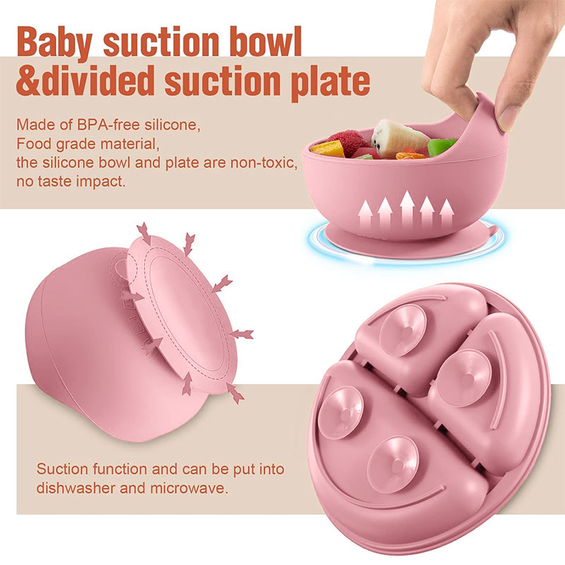 Children's silicone tableware  - Baby Food Set recensie en prijs
