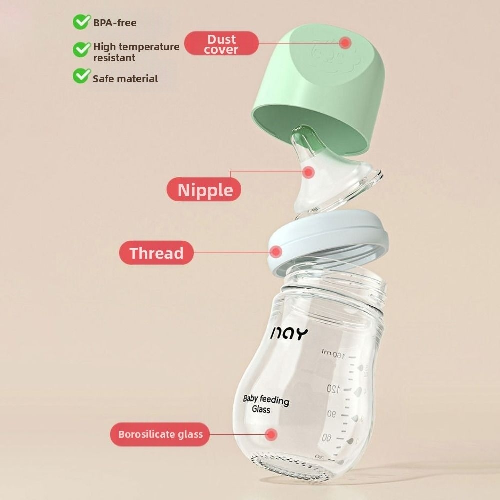 Glass Baby Bottle Anti-flatule - Baby Food Jar recensie en prijs