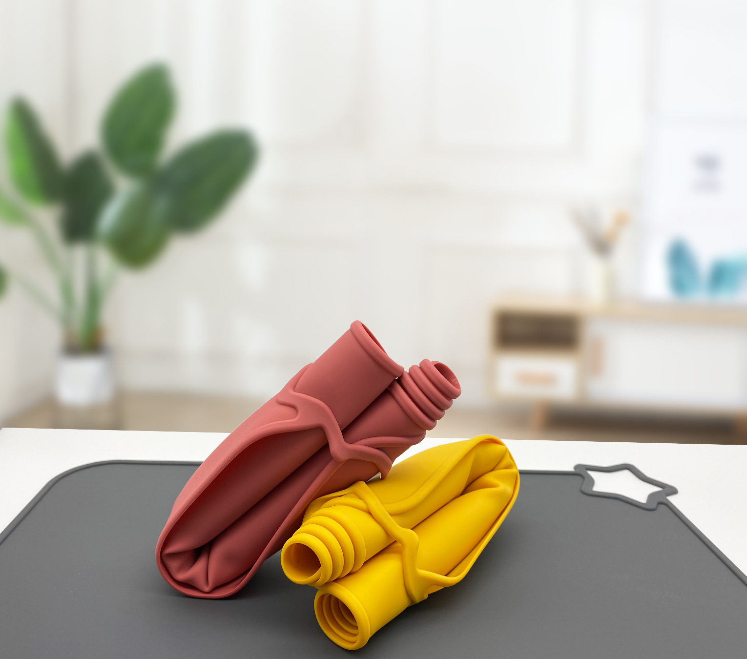 1PCS Simple Silicone Placemat  - Baby Food Restaurant recensie en prijs