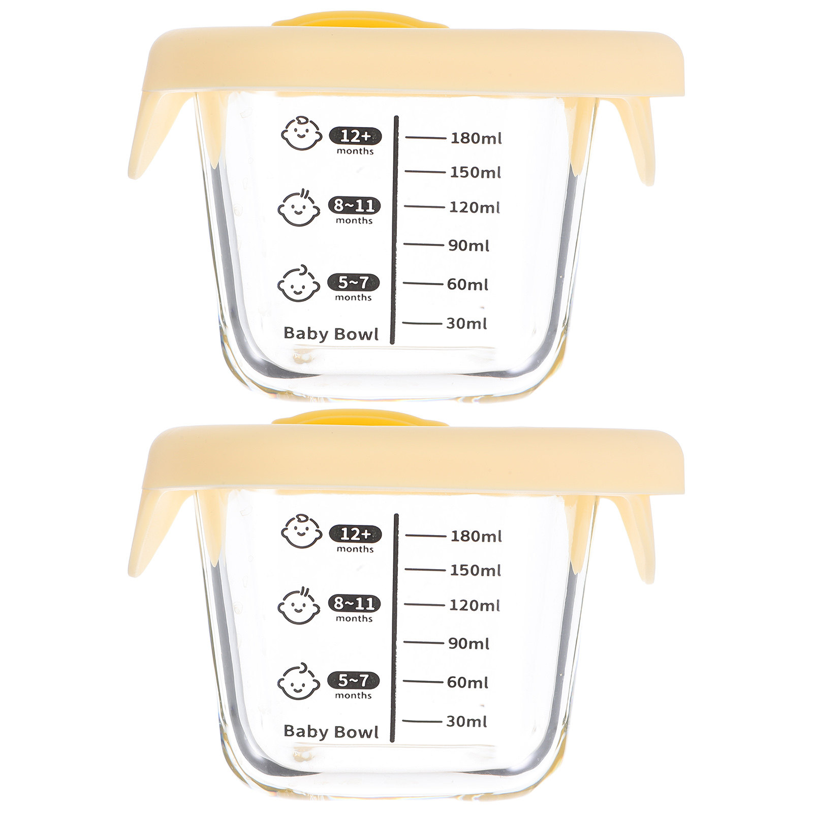 2Pcs Glass Baby Food Storage C - Baby Food Glass recensie en prijs