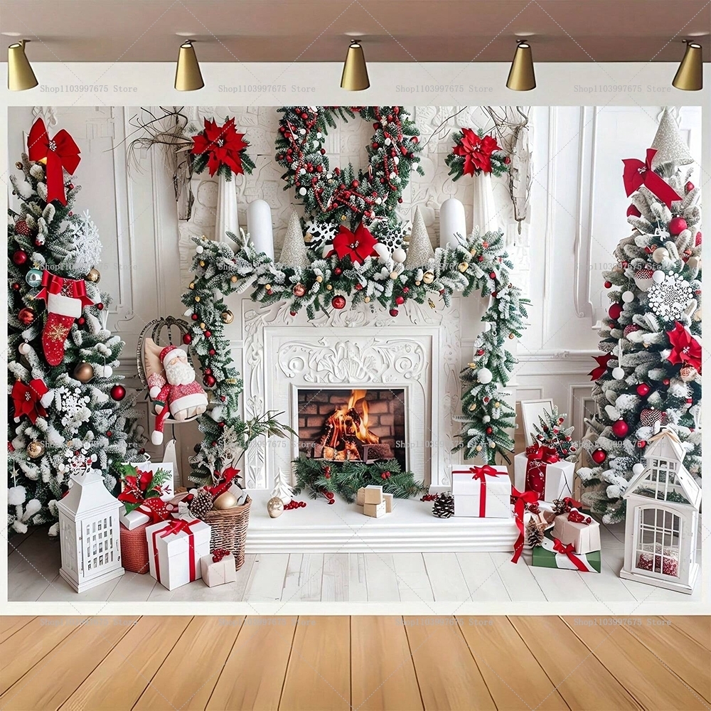 Merry Christmas Backdrops Wond - Baby Food Plan recensie en prijs