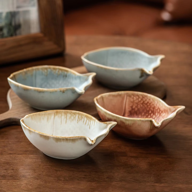 Creative Fish Shape Ceramic Bo - Baby Food Restaurant recensie en prijs