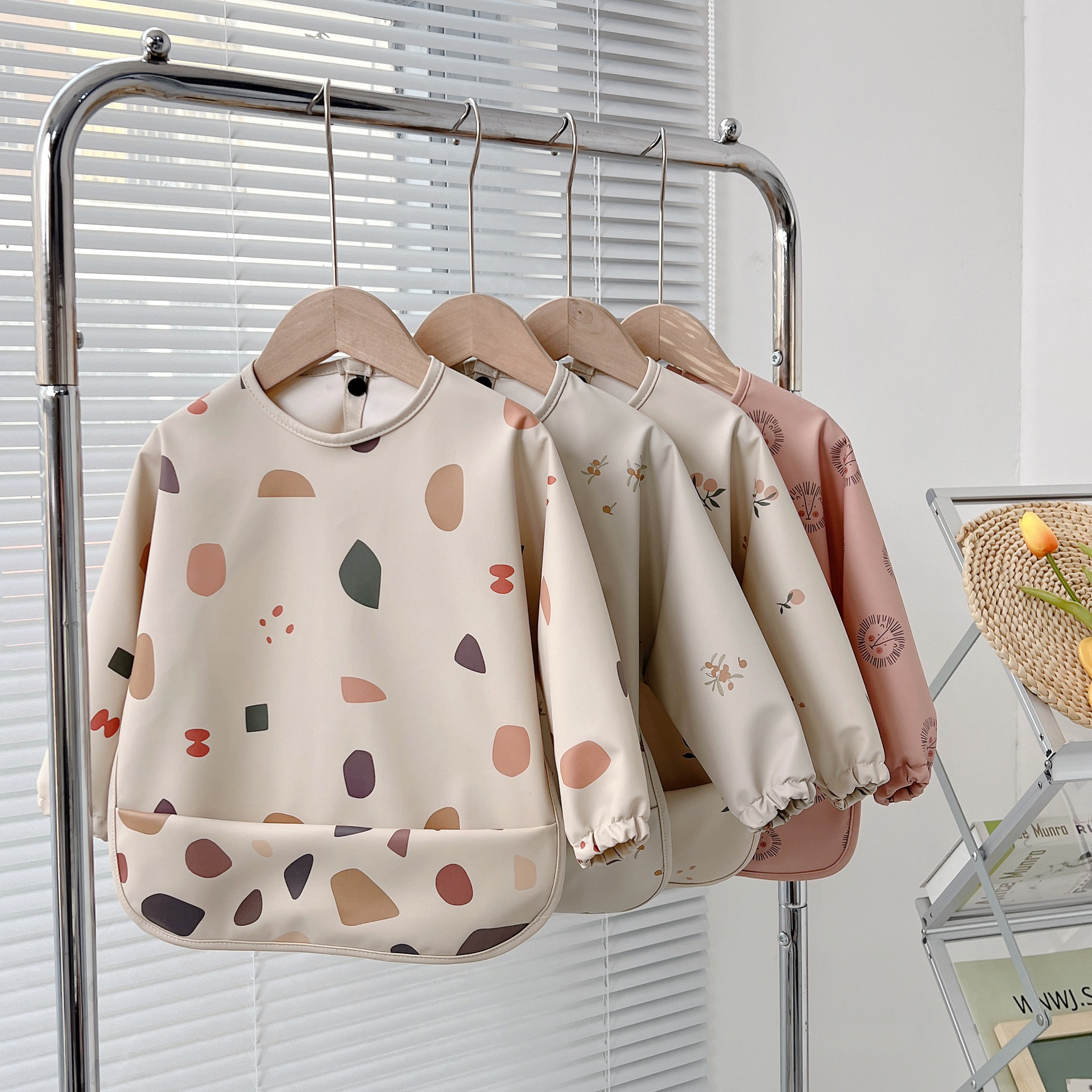 Baby Bibs PU Long Sleeved Pain - Baby Food Brand recensie en prijs
