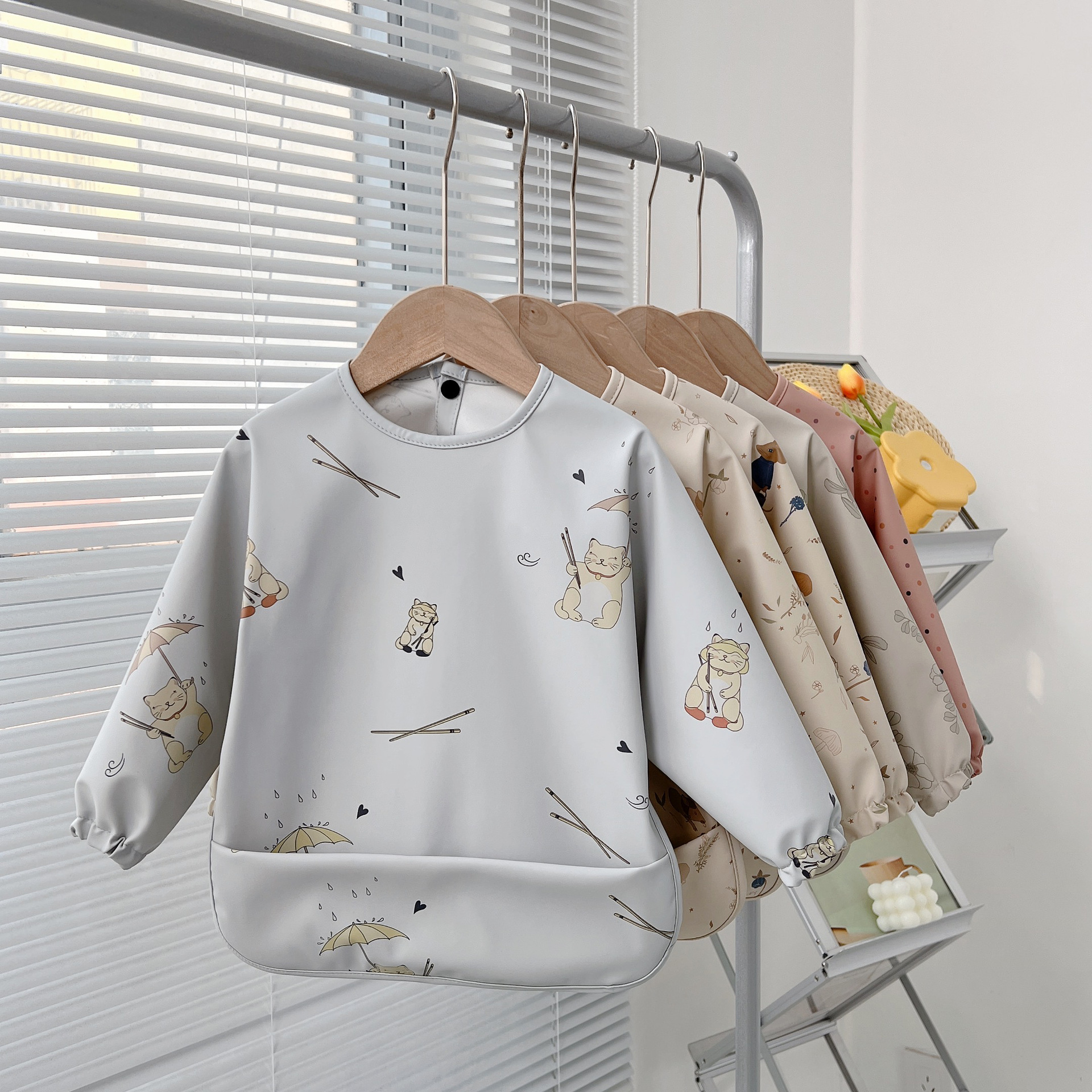 Baby Bibs PU Long Sleeved Pain - Baby Food Brand recensie en prijs
