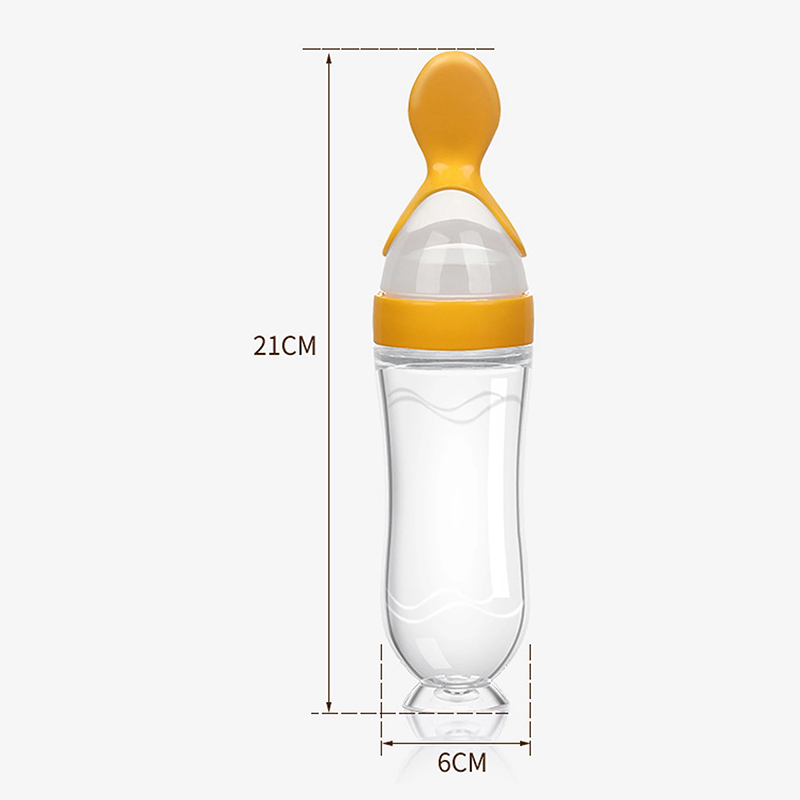 Squeezing Feeding Bottle Silic - Baby Food Jar recensie en prijs