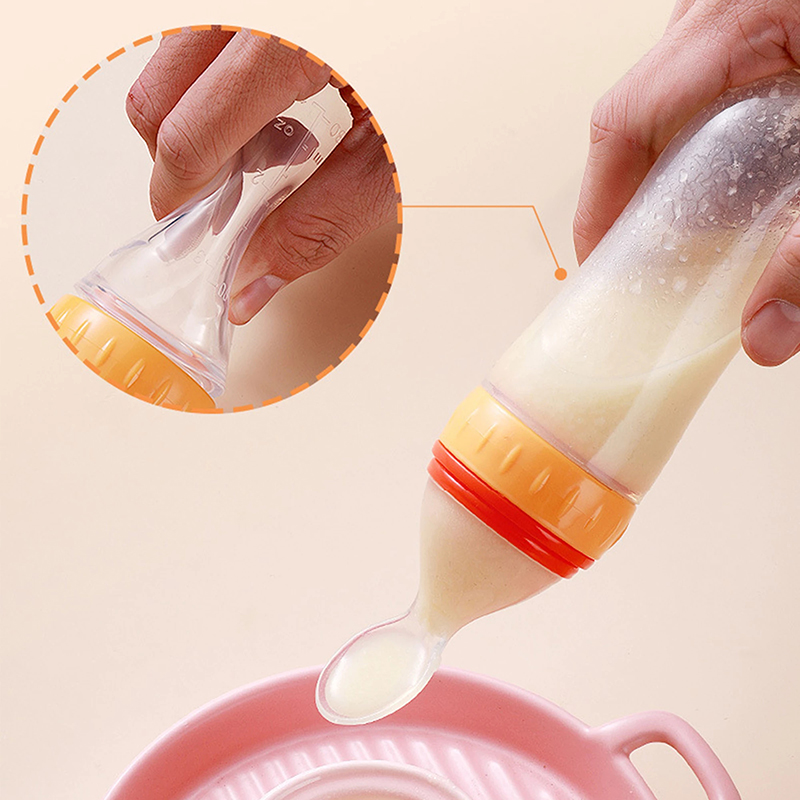 Squeezing Feeding Bottle Silic - Baby Food Jar recensie en prijs