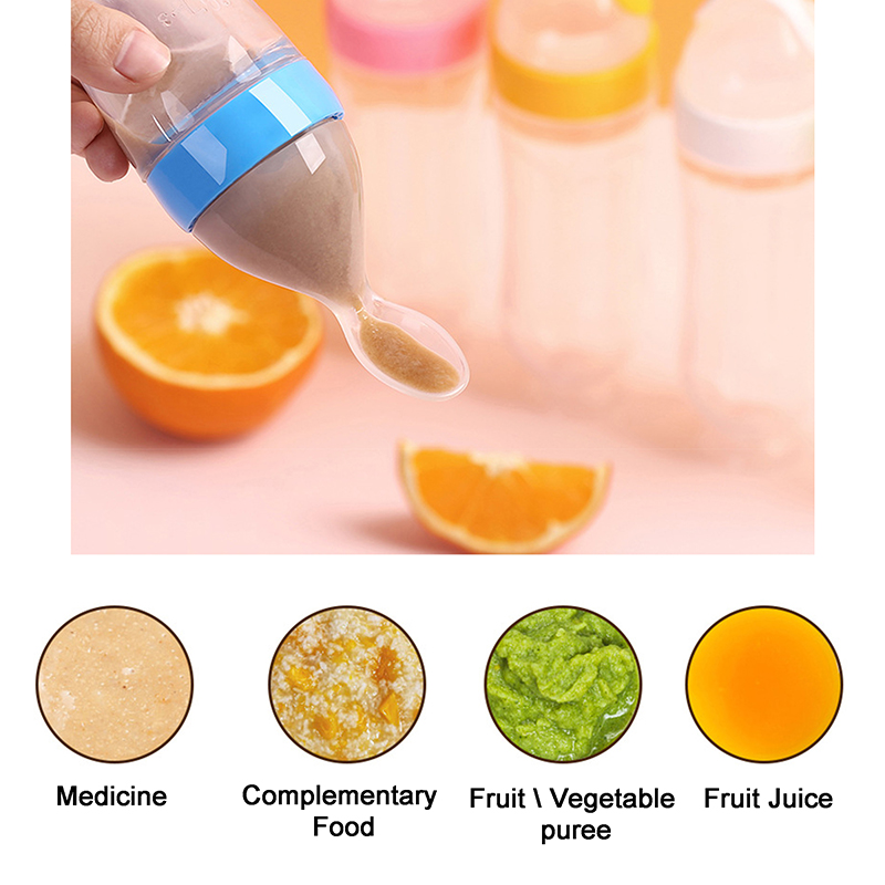 Squeezing Feeding Bottle Silic - Baby Food Jar recensie en prijs