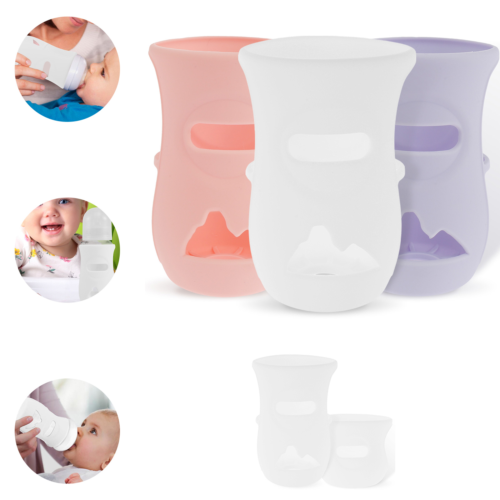 Silicone Sleeves Silicone Baby - Baby Food Glass recensie en prijs