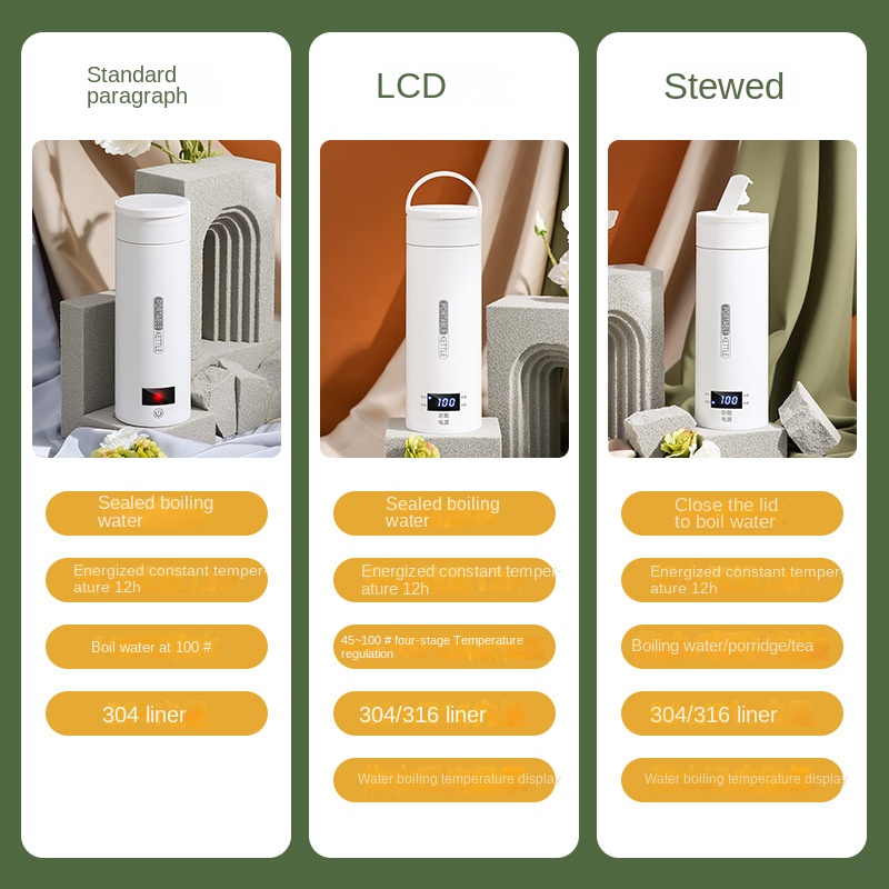 Travel Electric T Kettle Fast  - Baby Food Thermos recensie en prijs