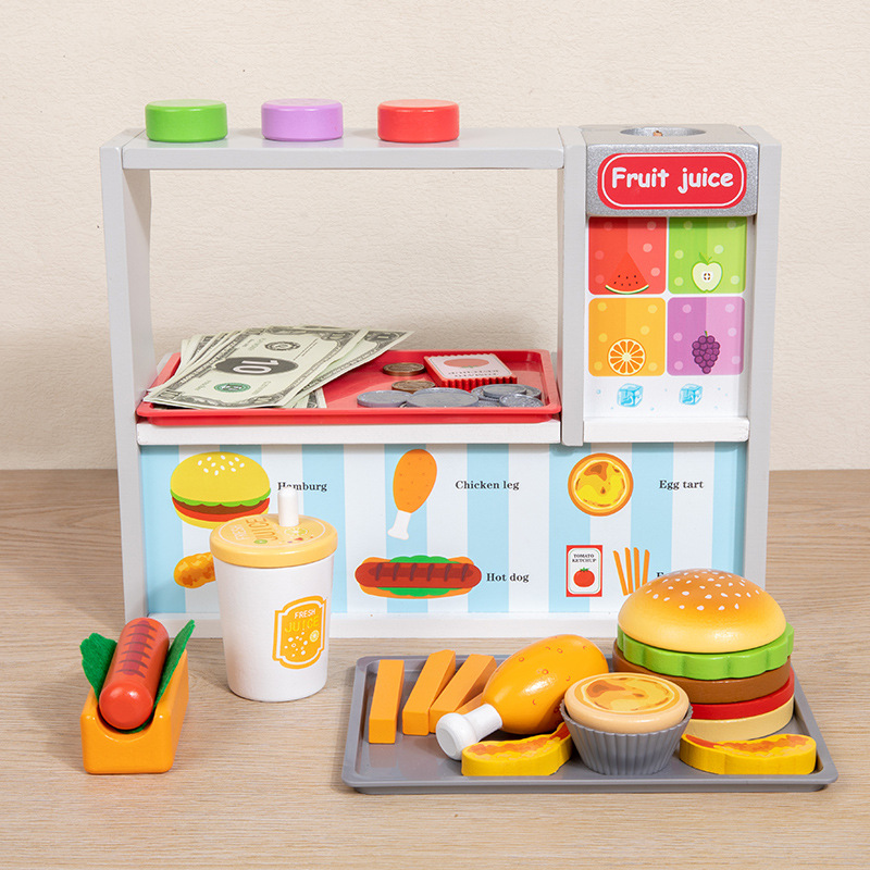 Children Toy Puzzle Wooden Kit - Baby Food Restaurant recensie en prijs