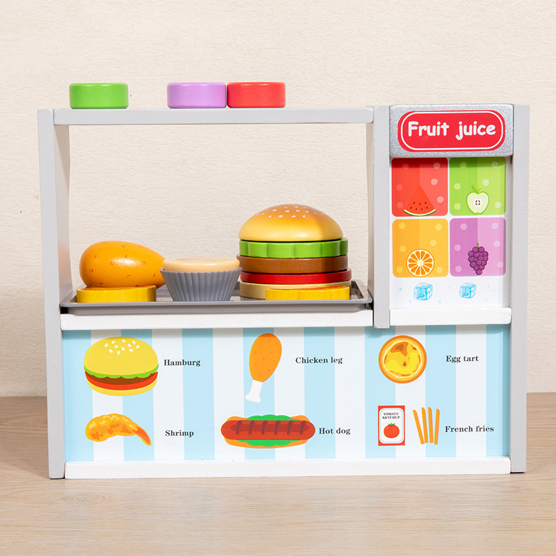 Children Toy Puzzle Wooden Kit - Baby Food Restaurant recensie en prijs