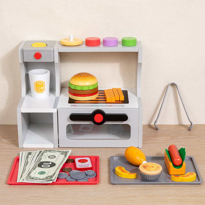 Children Toy Puzzle Wooden Kit - Baby Food Restaurant recensie en prijs
