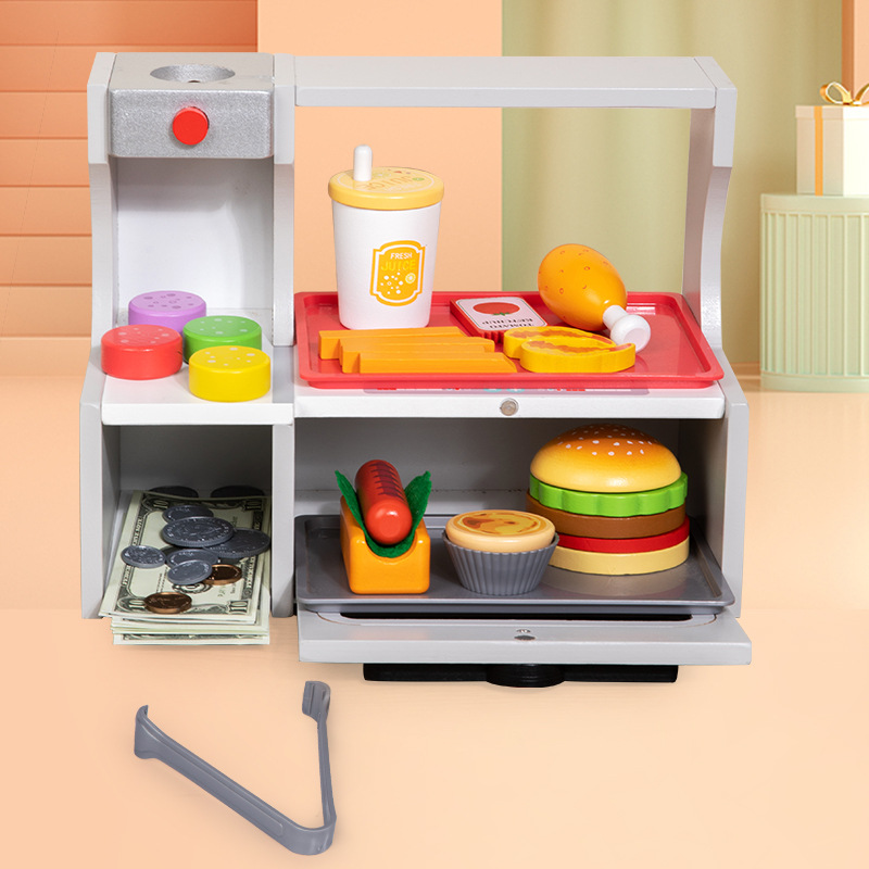 Children Toy Puzzle Wooden Kit - Baby Food Restaurant recensie en prijs