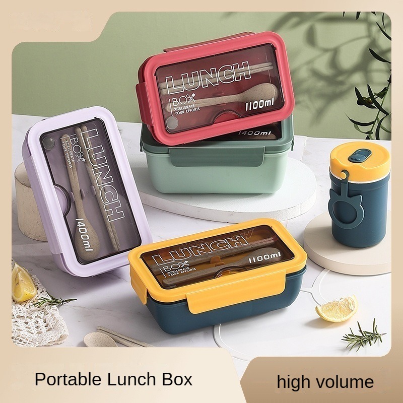 1100ML Microwave Lunch Box wit - Baby Food Lunch recensie en prijs