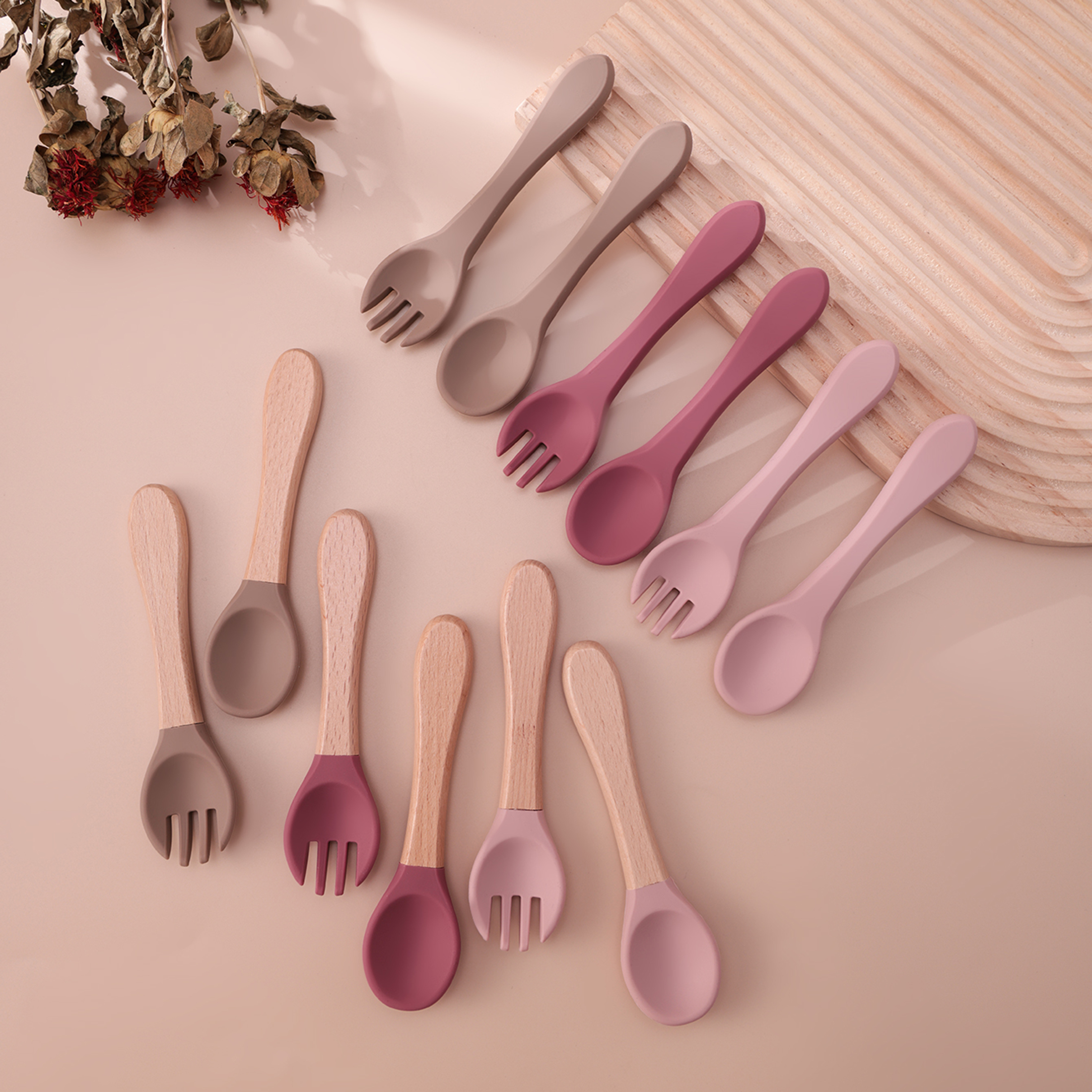 Color Kids 4PCS Silicone Baby  - Baby Food Lunch recensie en prijs
