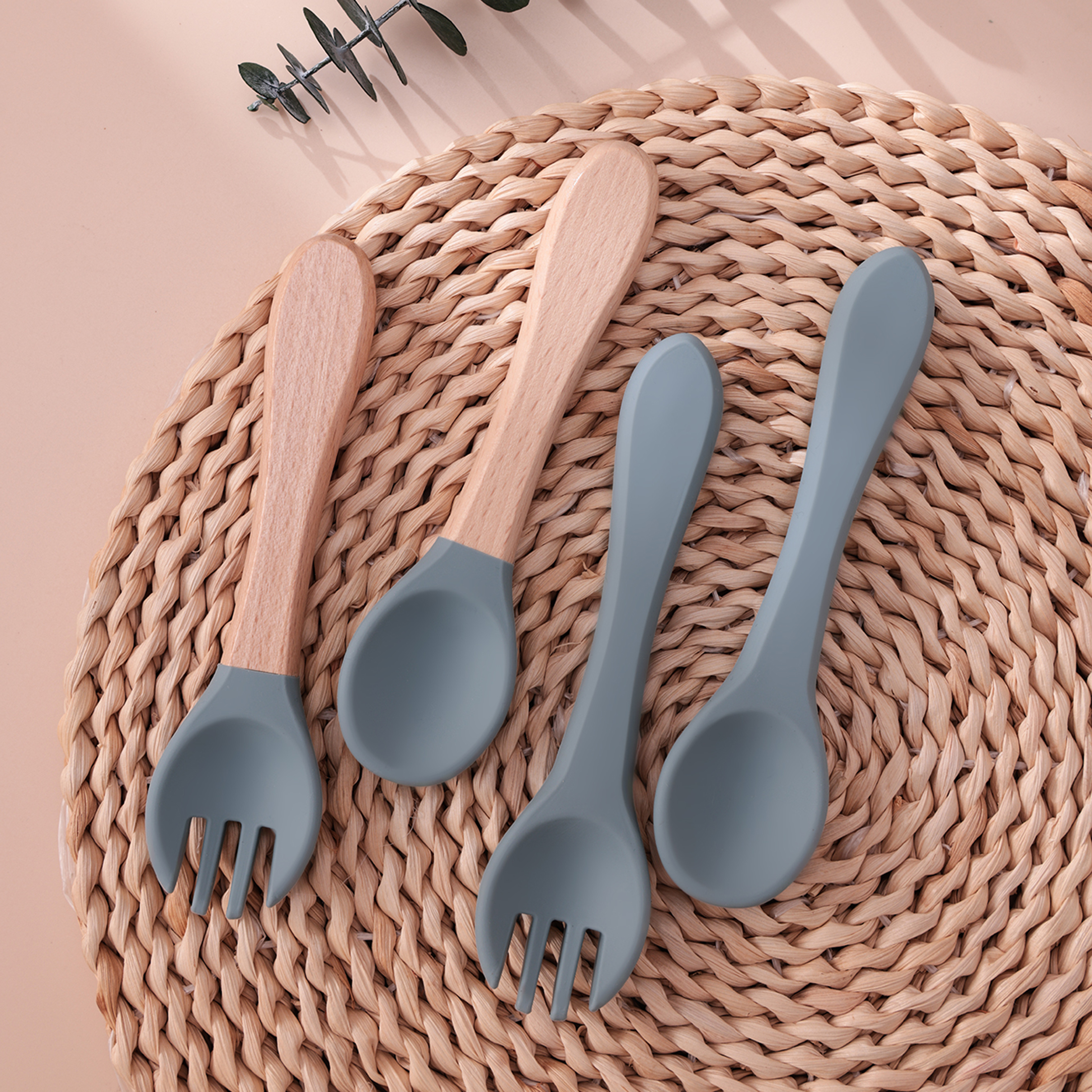 Color Kids 4PCS Silicone Baby  - Baby Food Lunch recensie en prijs