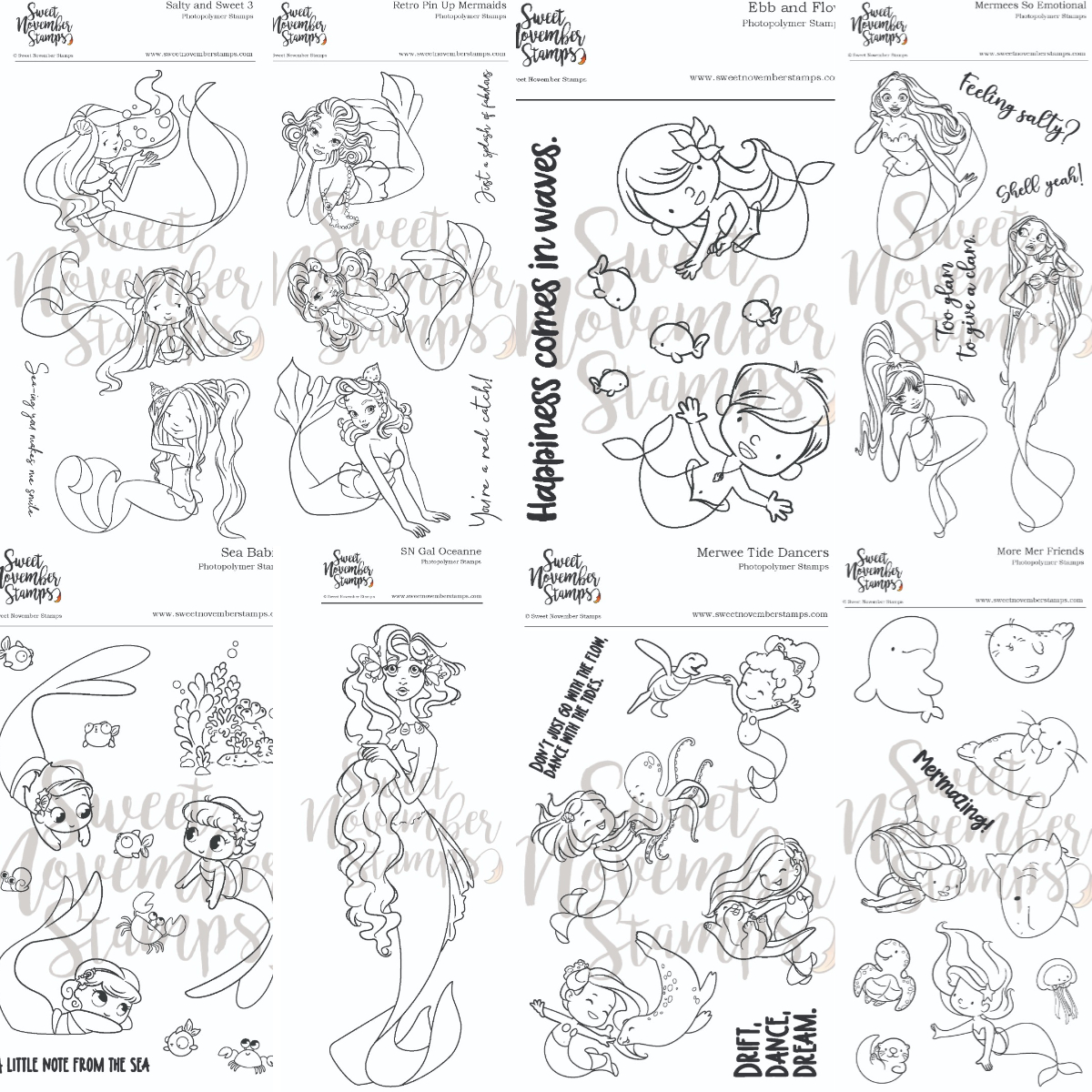 2026 New Clear Stamp Set - Sea - Baby Food Set recensie en prijs