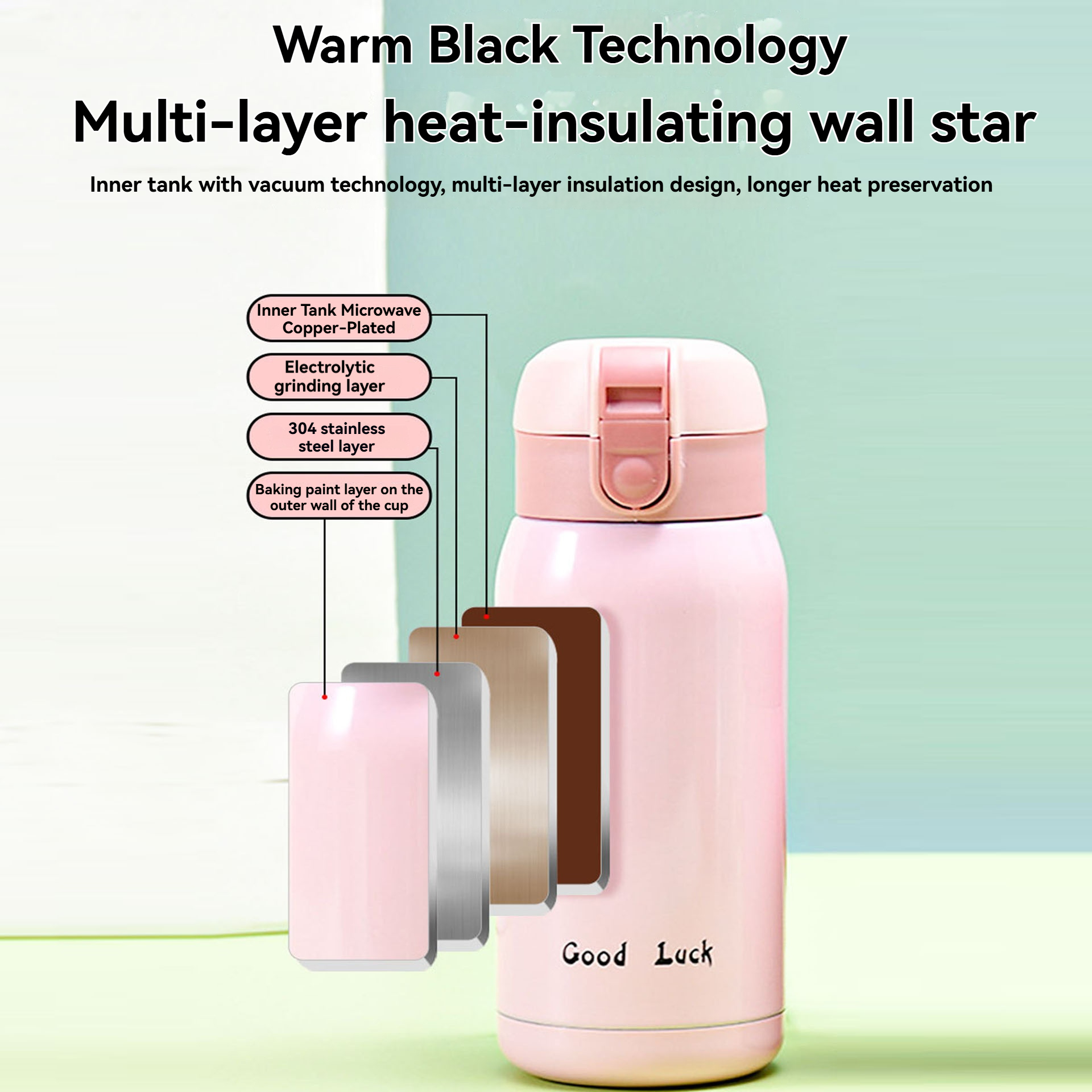 200ML/350ML Mini Thermos Cup S - Baby Food Thermos recensie en prijs