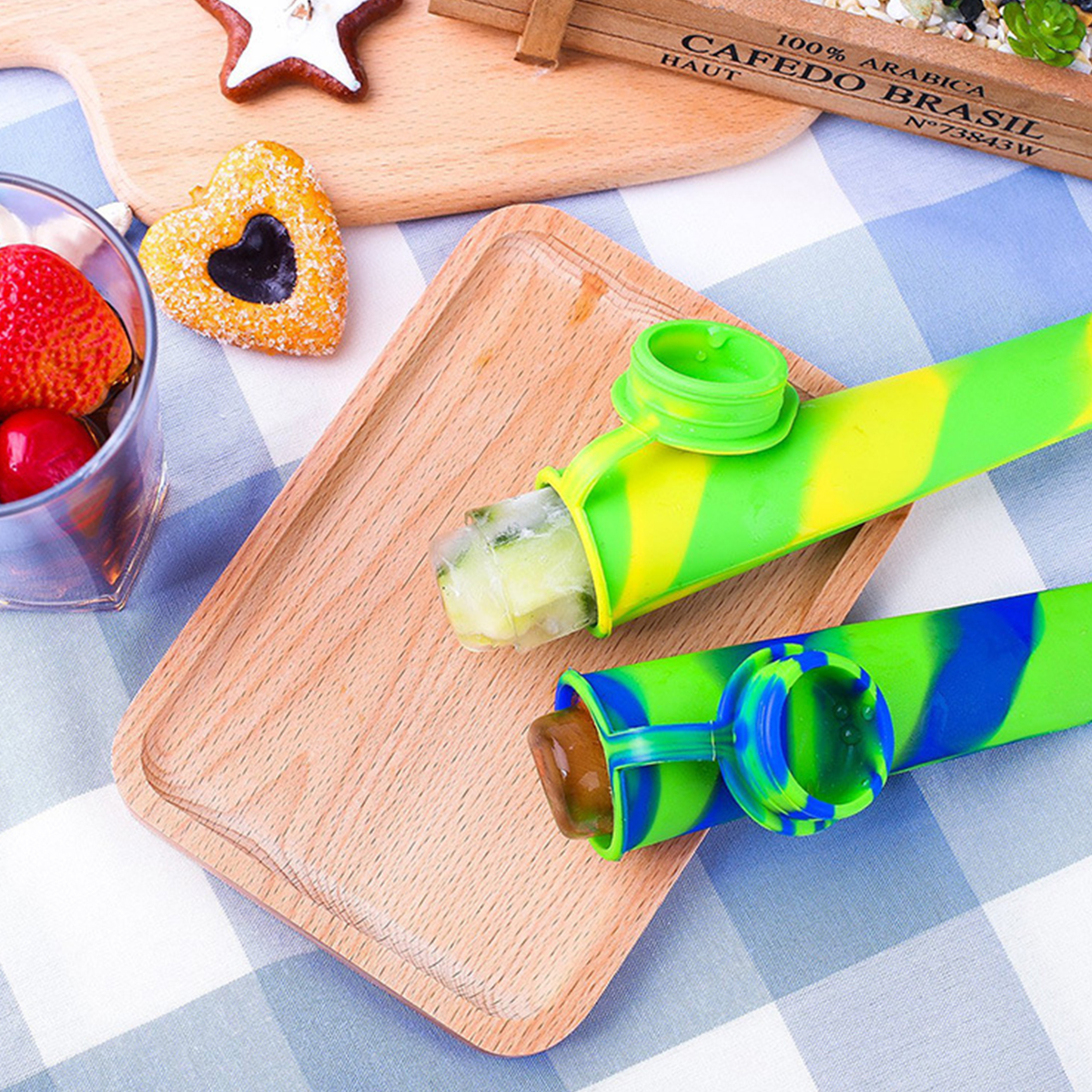 Ice Cream Molds Kids Silicone  - Baby Food Yogurt recensie en prijs