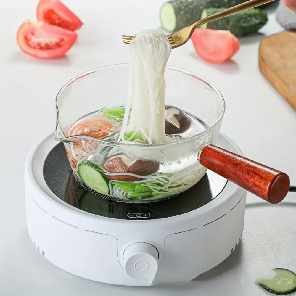 Fashion Wood Handle Glass Milk - Baby Food Glass recensie en prijs