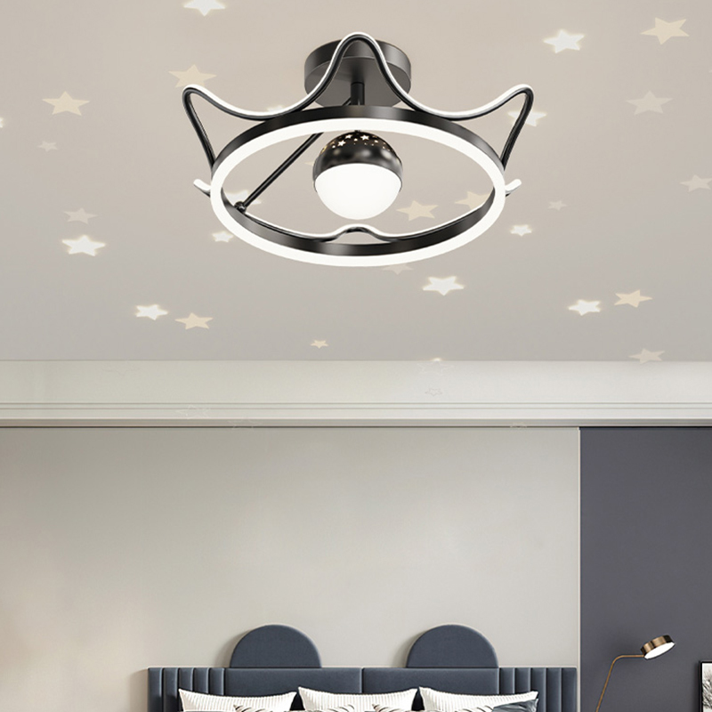 Modern Crown Starry Sky LED Pe - Baby Food Restaurant recensie en prijs