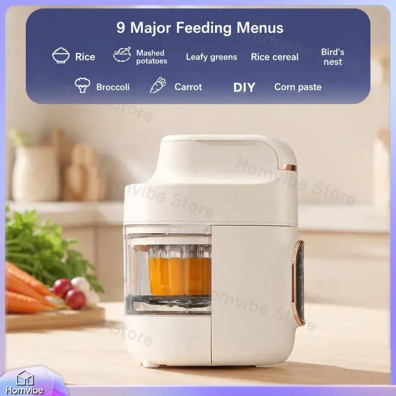 Automatic Electric Steam Cooke - Baby Food Maker All In One recensie en prijs